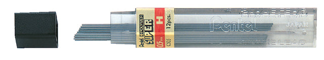 Bleistiftstift Pentel 0,5 mm schwarz pro Röhre H | 12 Stücke