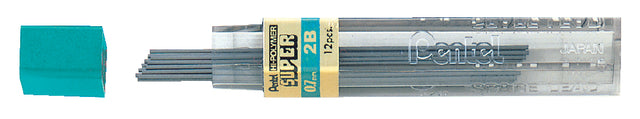 Bleistiftstift Pentel 0,7 mm schwarz pro Röhre 2b