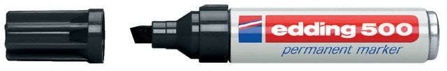 Filztip EDDing 500 Slanting Black 2-7mm | 10 Stück