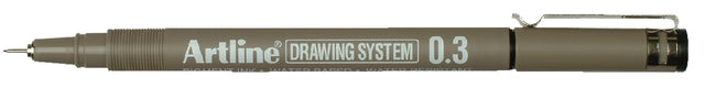 Fineliner Artline 0,3 mm schwarz