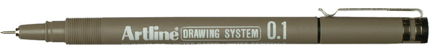 Fineliner Artline 0,1 mm schwarz | 12 Stücke