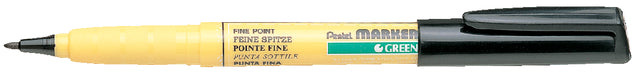 Filz -Tip Stift Pentel NM10 Textile rund schwarz 1mm