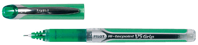 Rollerpen Pilot Hi-Tecpoint Grip V5 0,3 Grün | 12 Stücke