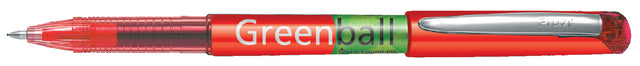 Rollerpen Pilot Greenball Beklen Red 0,35 mm | 10 Stück