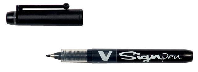 Fineliner Pilot V-Sign Black 0,6 mm