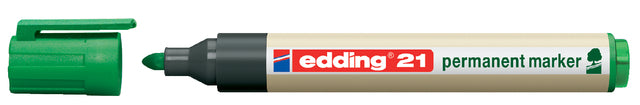 Filztip Edding 21 Eco um Grün 1,5-3mm | 10 Stück