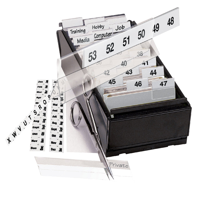 INDEXTABS 3L 10503 10x150mm Selbstadhäsiv weiß