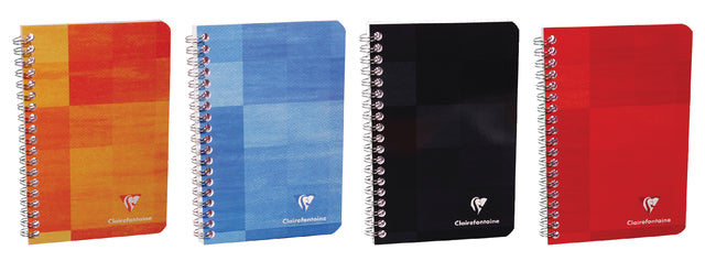 Notebook Clairefontaine 165x210mm Spirallinie