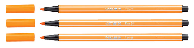 Filz -Tip Stift Stabilo Pen 68/54 Orange