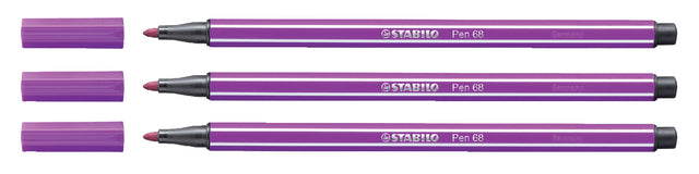 Filz -Tip Stift Stabilo Pen 68/58 Lilac