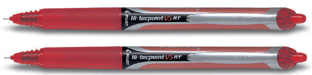 Rollerpen Pilot Hi-Tecpoint V5 RT Red 0,25 mm