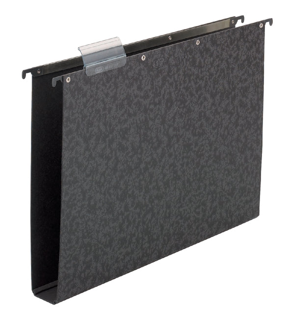 Hangmap Elba Vertic Folio 40mm Hardboard Black | 10 Stück
