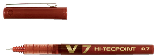 Rollerpen Pilot Hi-Tecpoint V7 Red 0,5 mm