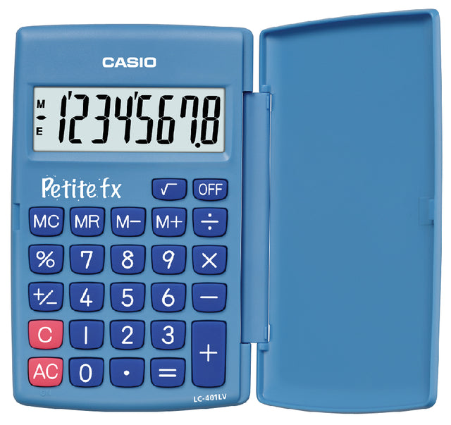 Calcupator Casio Primary School Blau