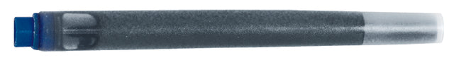 Tintenmuster Parker Quink Permanent Blau/Schwarz