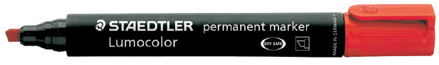 Filz -Tip Pen Staedtler Lumocolor 350 Permanent Slanted Red