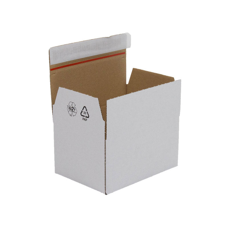 Klika - Autolock Box -Knöchelgolf 160 x 130 x 70 mm Weiß | 10 Stücke