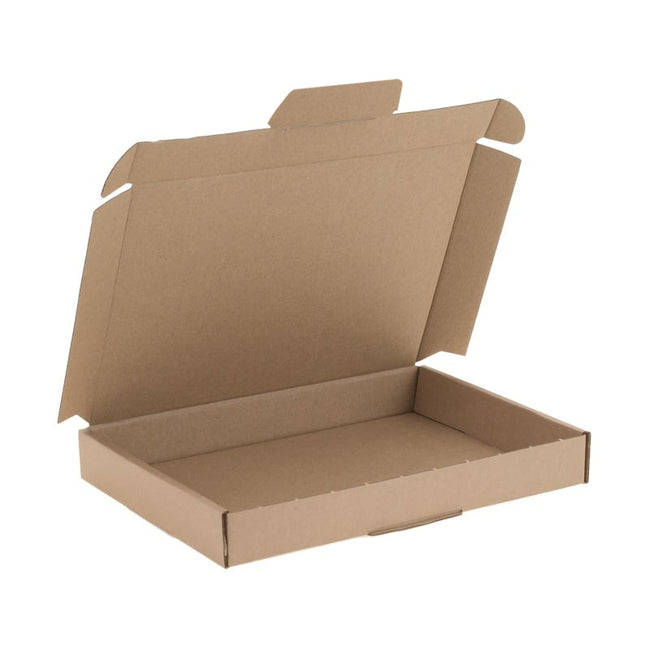Klika - Briefkastenboxen 346 x 255 x 28 mm (A4+ Format) Brown | 50 Stück
