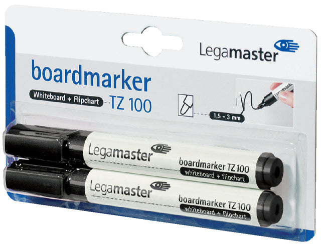 Legamaster - Whiteboardmarker TZ100 2mm 2st SW