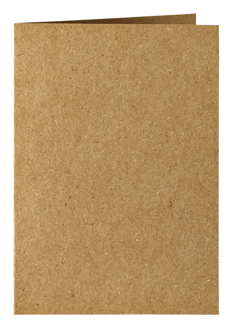 Papicolor - Korrespondenzkarte Papi Doppel A6 Brown