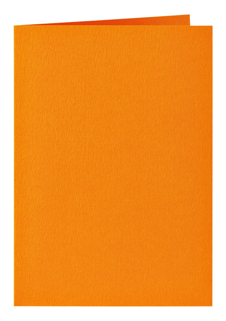 Papikolor - Korrespondenzkarte Papi Doppel A6 Orange