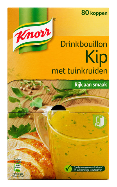 Knorr - Trinkbrühe Hühnergarten Kräuter trinken