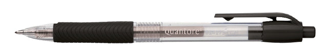 Quantore - Gindwriter Grip Druckknopf 0,7 mm schwarz | 12 Stücke