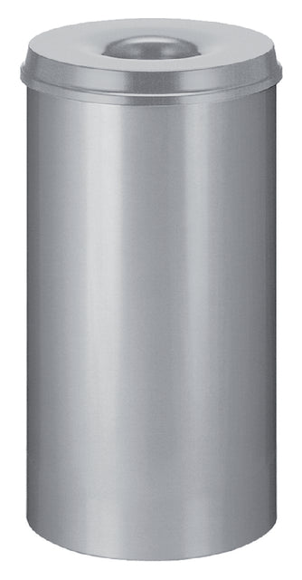 VEPA -Mülleimer - Papierbehälter+Flamme Dover Vepabins 50l 33,5 cm Grau