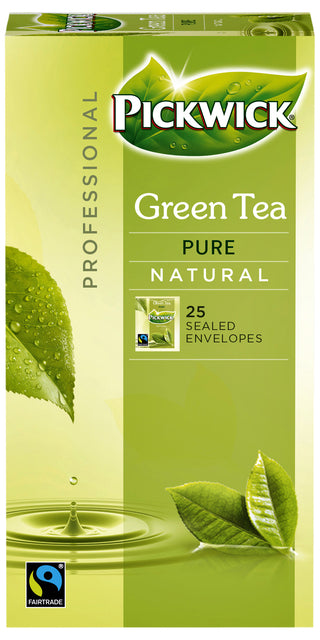 Pickwick - Tea Fair Trade Green Pure 25x1.5gr | 3 Stücke