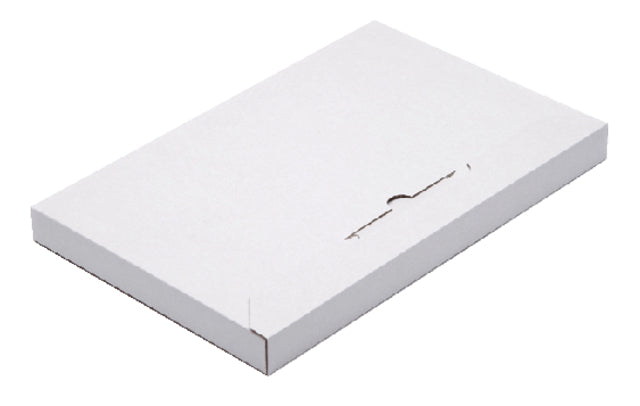 Cleverpack - Briefkastenbox A4 Pappe Weiß