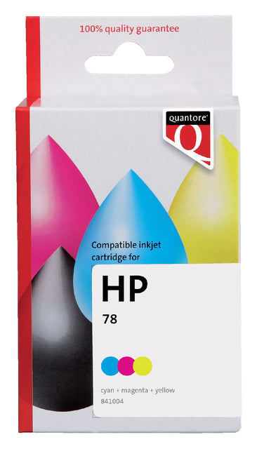 Quantore - Inkcartridge HP 78 C6578a Farbe | 20 Stücke