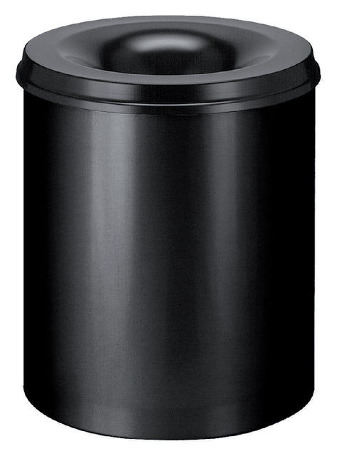 VEPA -Mülleimer - Papierbehälter+Flamme Dover Vepabins 80Liter 47 cm schwarz