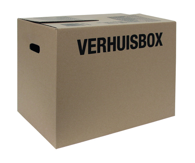 Izzy - Moving Box 480x320x360mm Brown 3mm | 5 Stücke