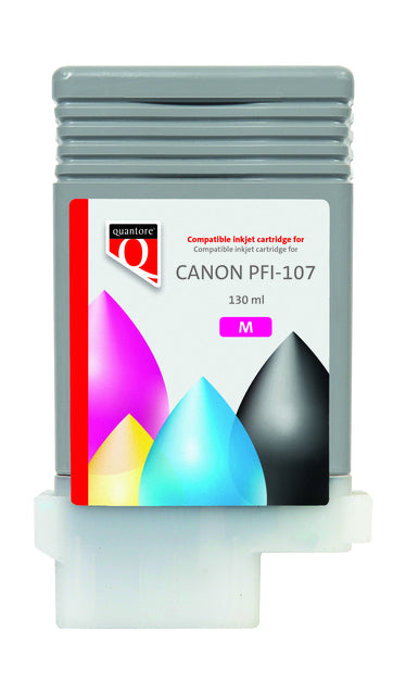 Quantore - Inkcartridge Canon PFI -107 rot