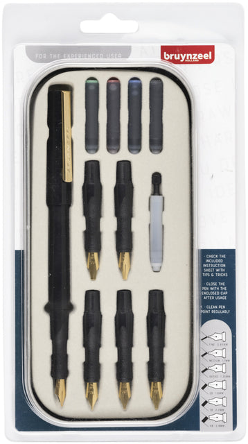 Bruynzeel - Kalligraphie Luxus Set 14st 60344014 | 3 Stücke