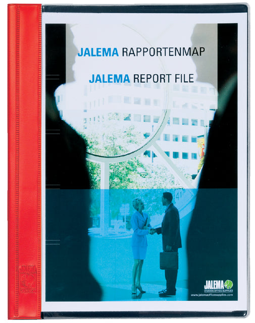 Jalema - Ordnerstreifen Bericht und Dekplaatje Red | 50 Stück