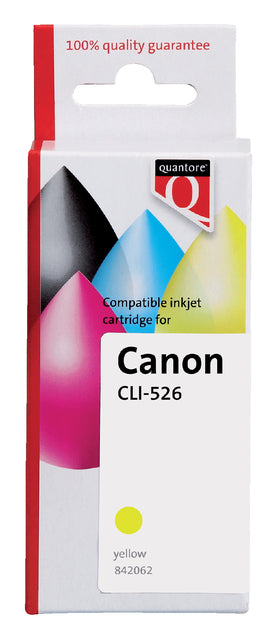 Quantore - Inkcartridge Canon CLI -526 Gelb