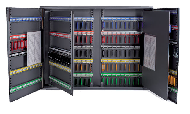 Pavo - Schlüsselschrank XL 300 Haken dunkelgrau