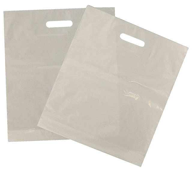 Büro - Tragenbeutel neutral 450 x 500 mm 50 -mu weiß 500 Stück