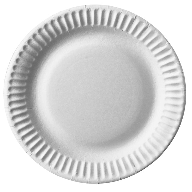 Izzy Horeca und Cate - Bord Izzy D 150 mm Pappe Weiß