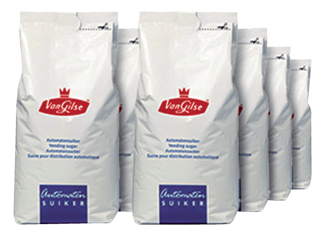 Van Gilse - Zucker für Verkaufsautomaten 1500gr | 8 Stücke