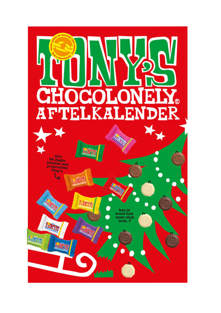 Tony's Chocolonely - Chocolate Christmas Tiny Calender
