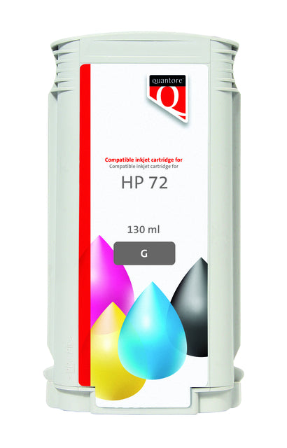 Quantore - Tintenpatrone HP 72 C9374a Grau