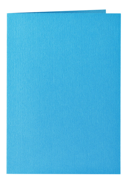 Papikolor - Korrespondenzkarte Papi Doppel A6 Himmelblau