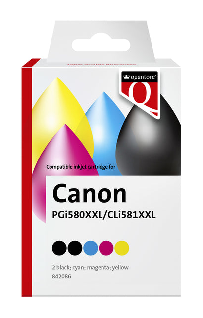 Quantore - Inkcartridge Canon CLI581XXL SW+KL