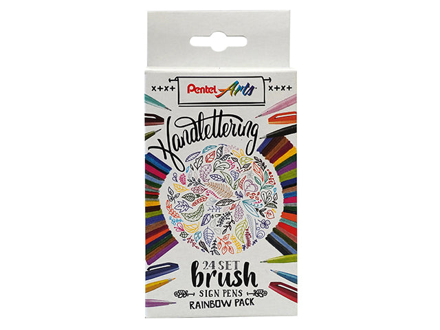 Pentel - Brushpen -Zeichen SES15C Regenbogensorti