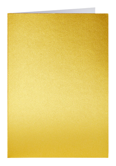Papicolor - Korrespondenzkarte Papi Doppel A 6MTL Gold