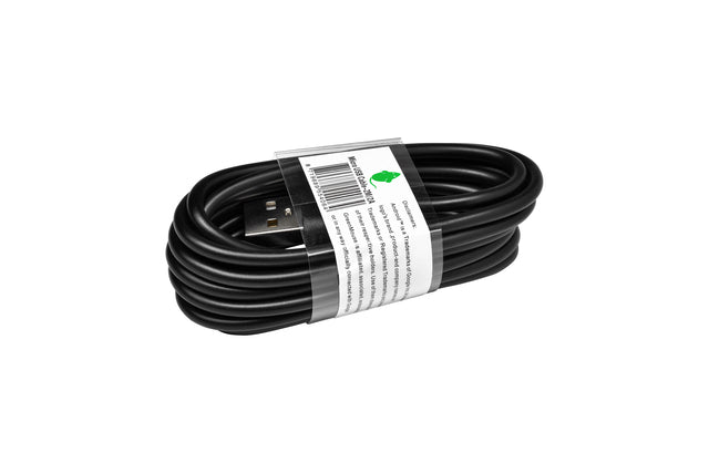 Greenmouse - Kabelgrün -Maus USB -Mikro A 2,0 2 Meter schwarz