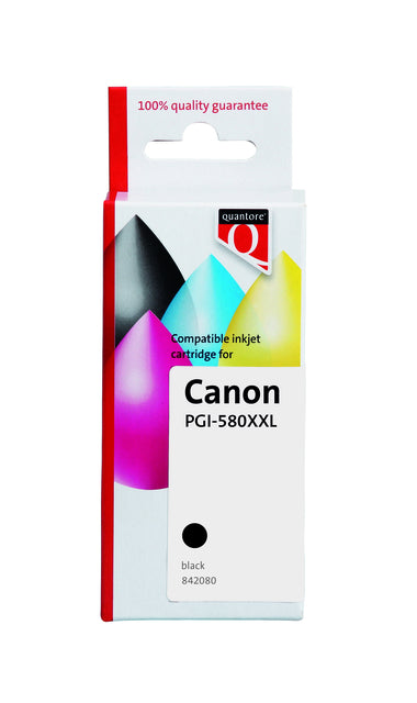 Quantore - Inkcartridge Canon PGI -580xxl Schwarz