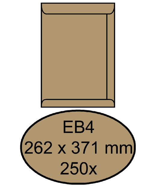 Quantor - Umschlag Tat EB4 262x371 100gr Brurinkraft